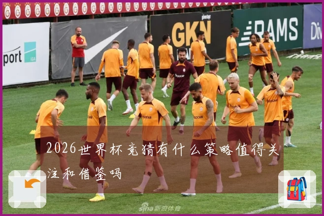 2026世界杯竞猜有什么策略值得关注和借鉴吗